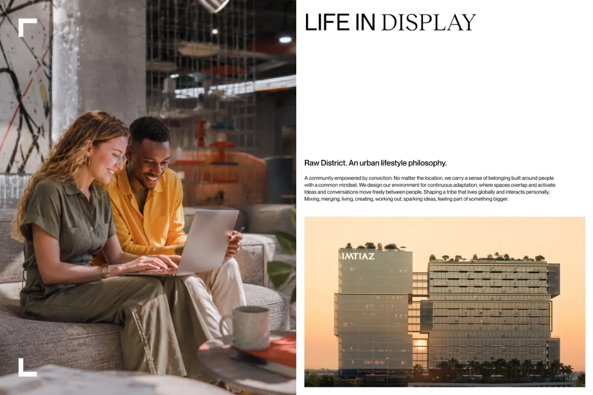 Life in Display brand scene at Raw District II by Imtiaz, Downtown Jebel Ali, Dubai