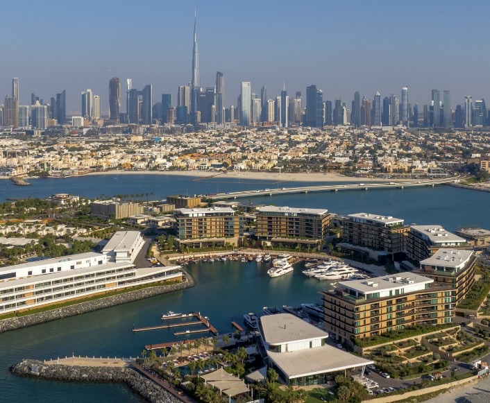 Bulgari Marina beside the residences