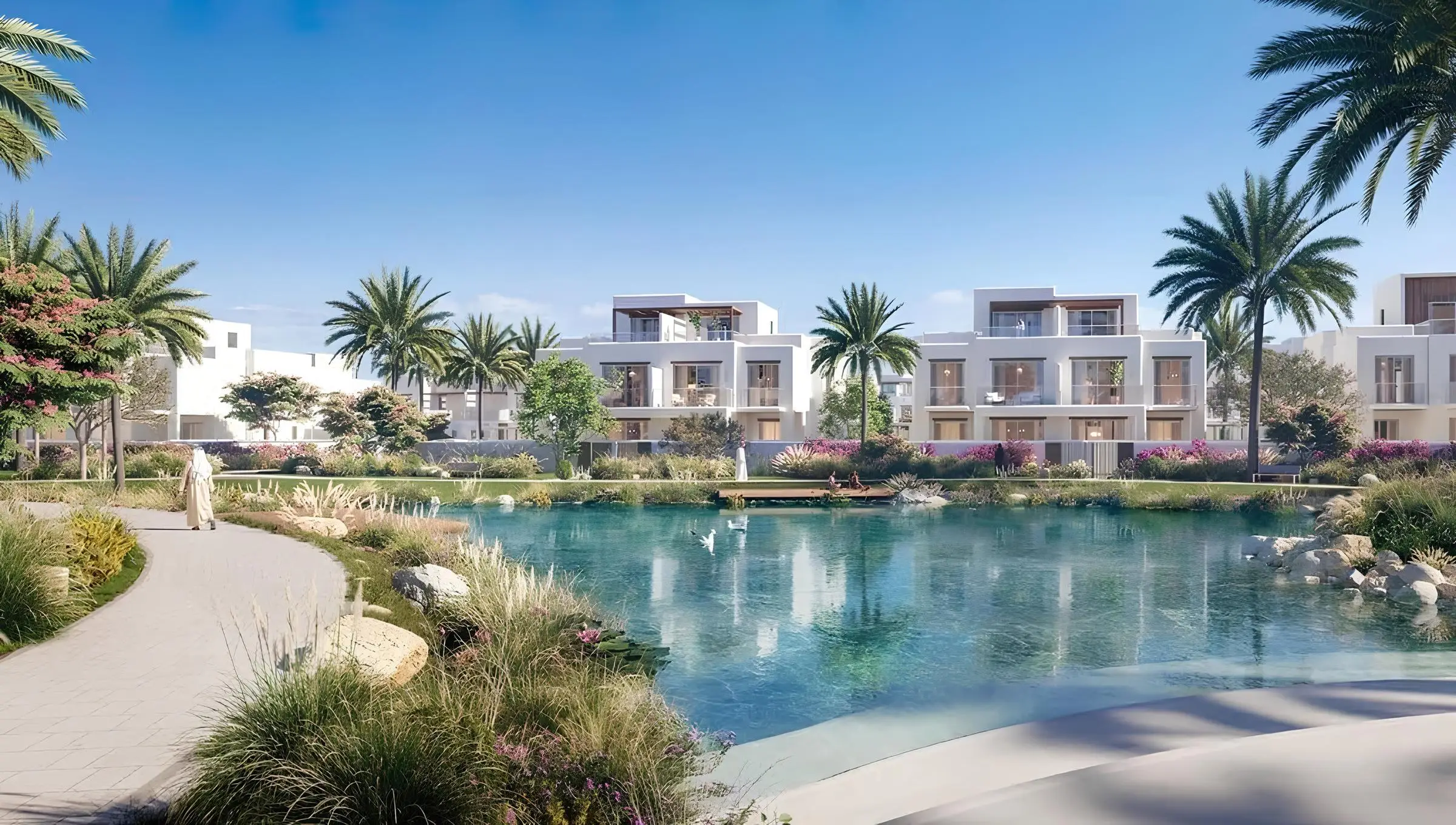 Rivana private garden and outdoor family area