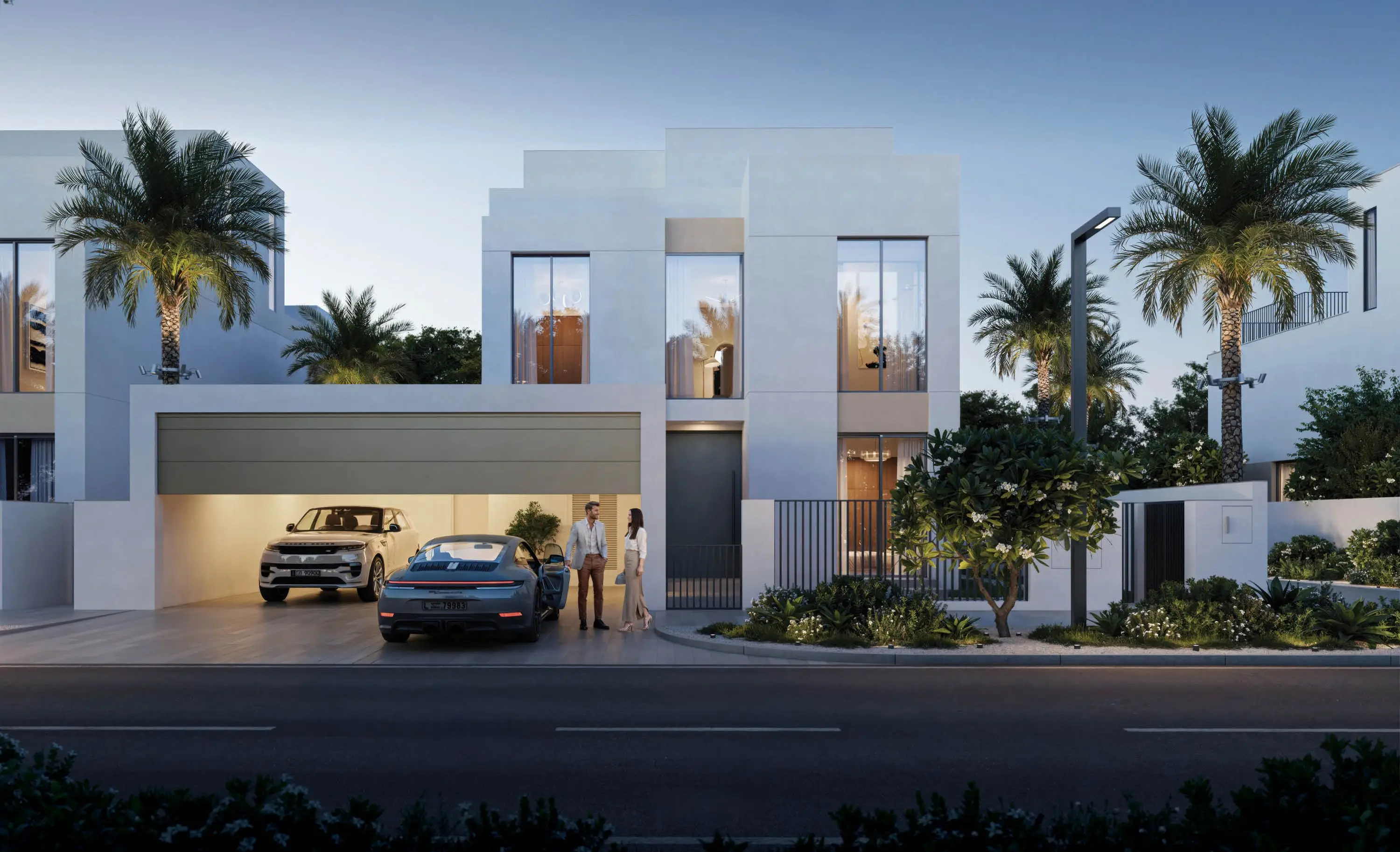 Four bedroom Salva villa exterior with Mediterranean architecture