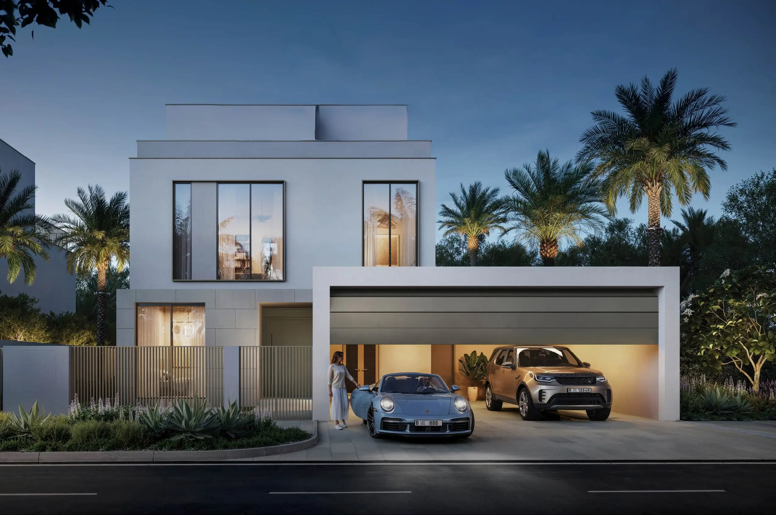 Three bedroom Salva villa exterior at The Heights