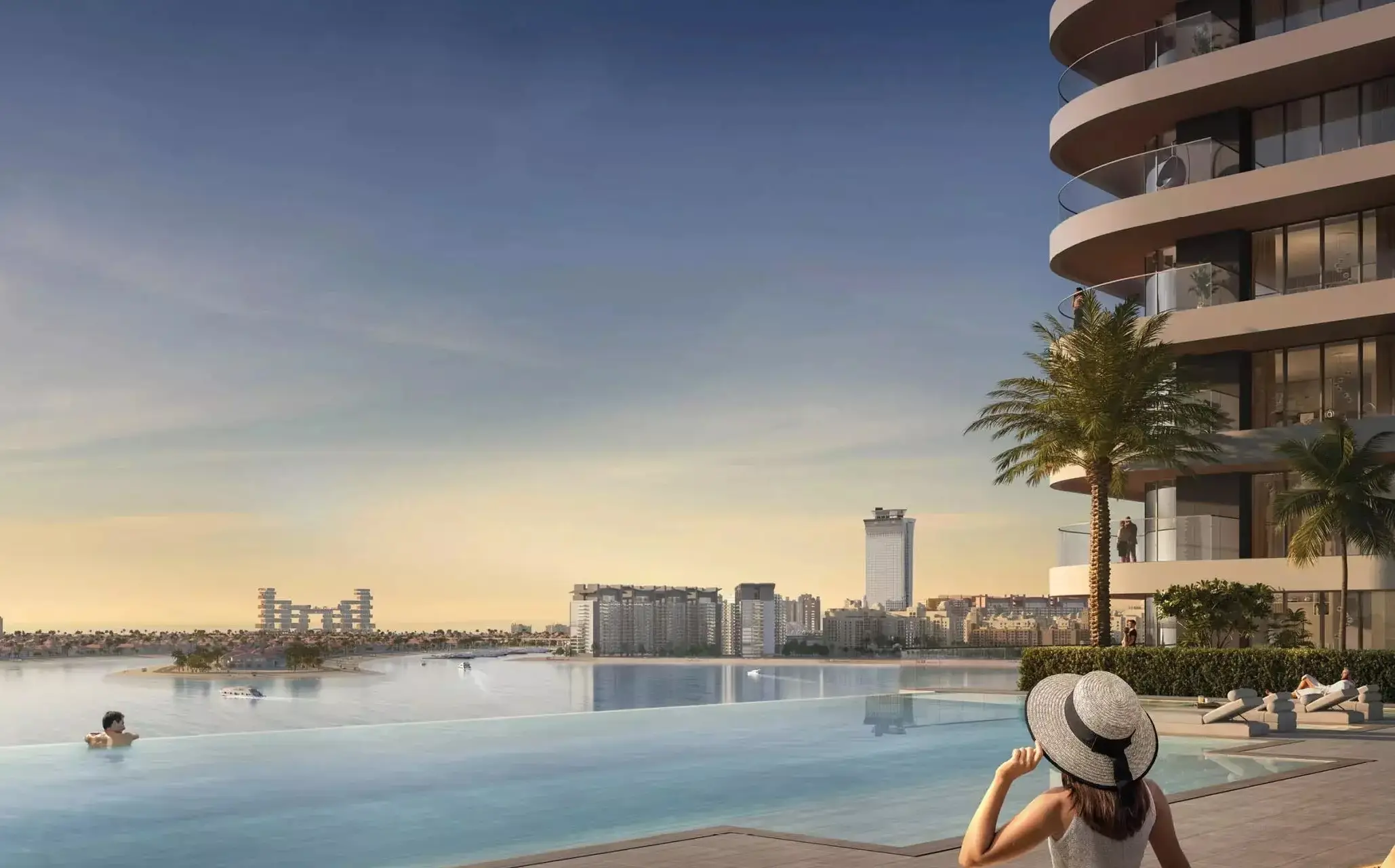 Seapoint landscaped garden and resident amenities
