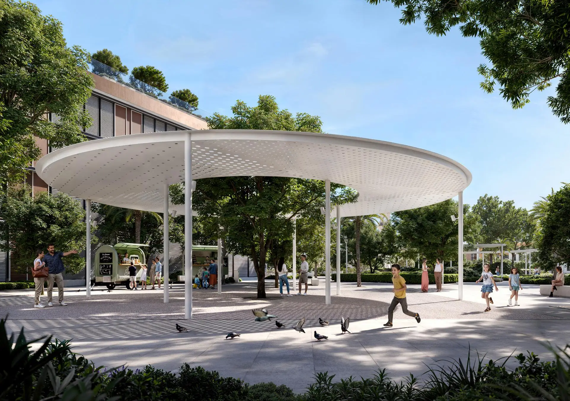 Silva social amenities overlooking Dubai Creek Harbour
