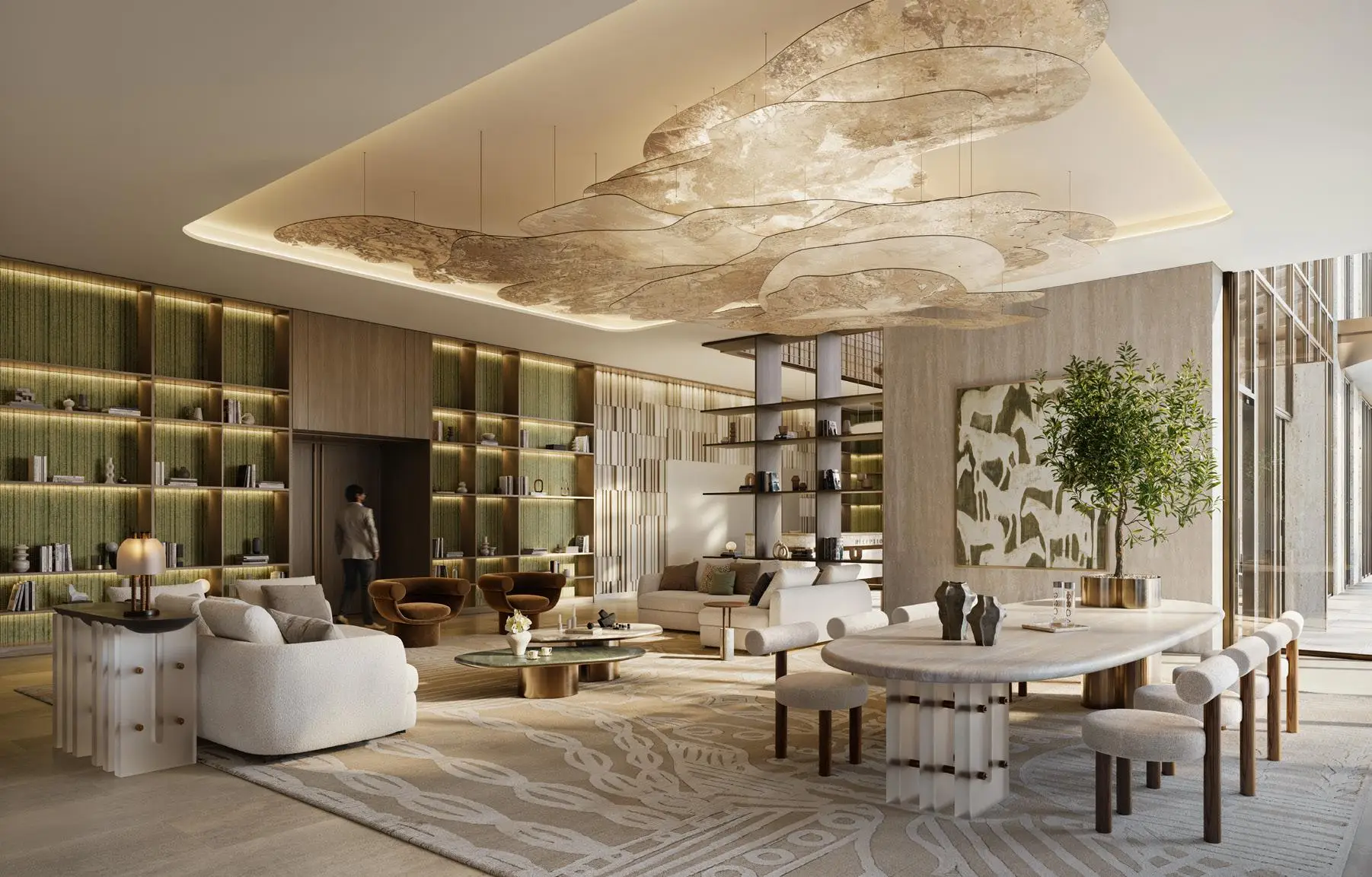 Silva bedroom with contemporary interior finishes