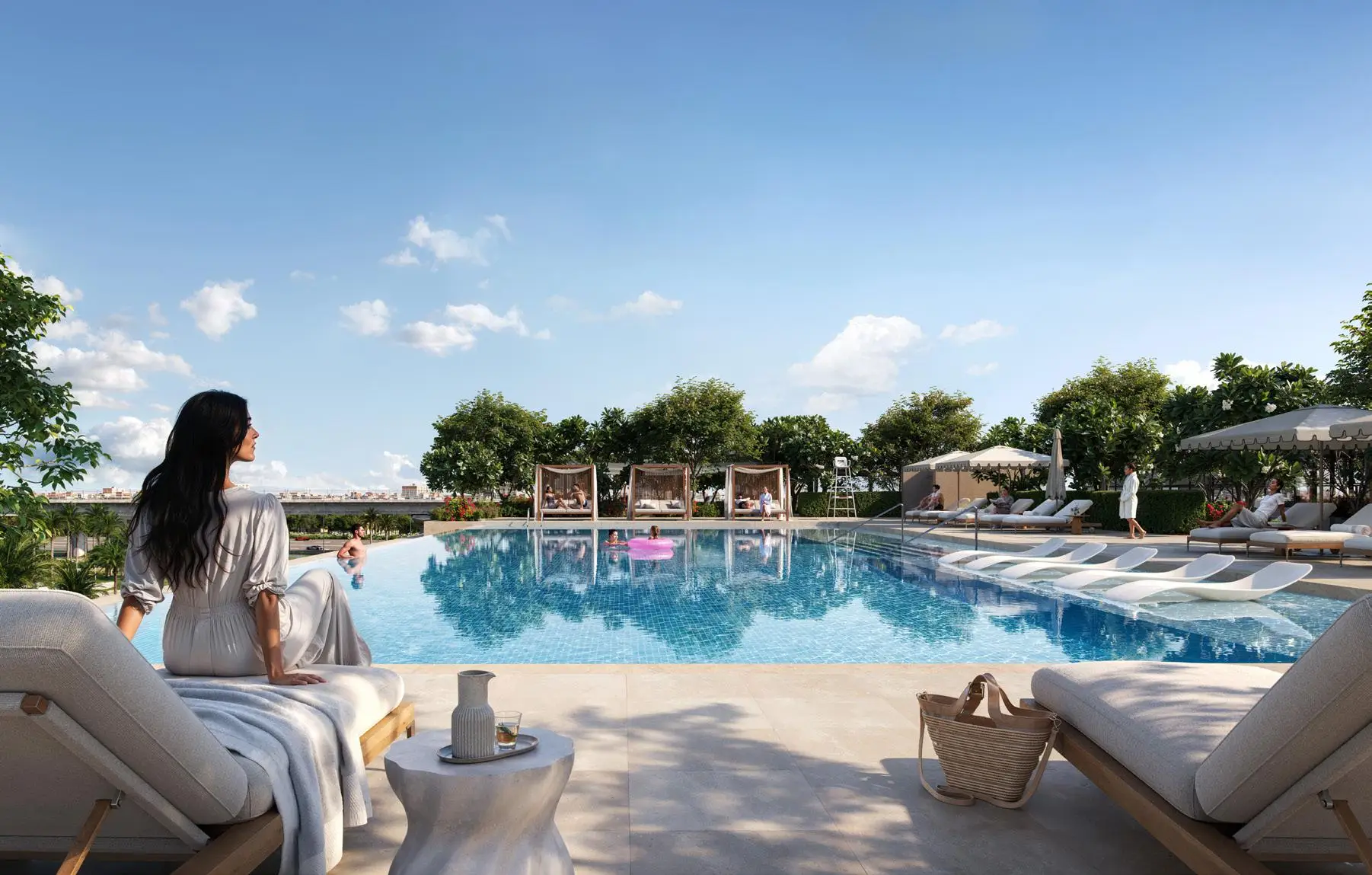 Silva landscaped podium and leisure terrace