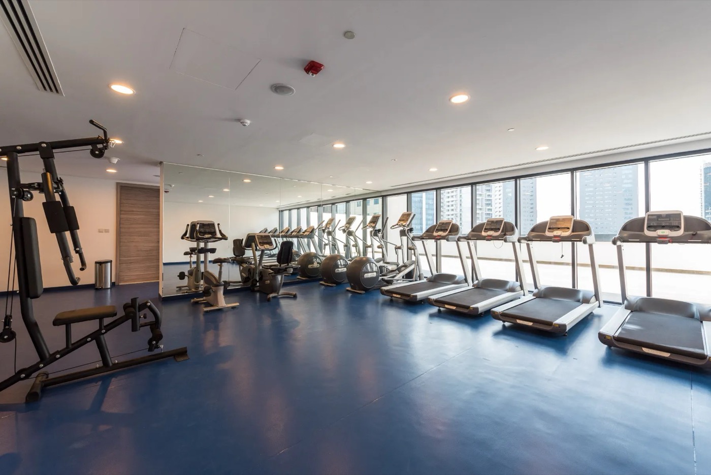 SOL Bay living and dining room interior, Business Bay, Dubai