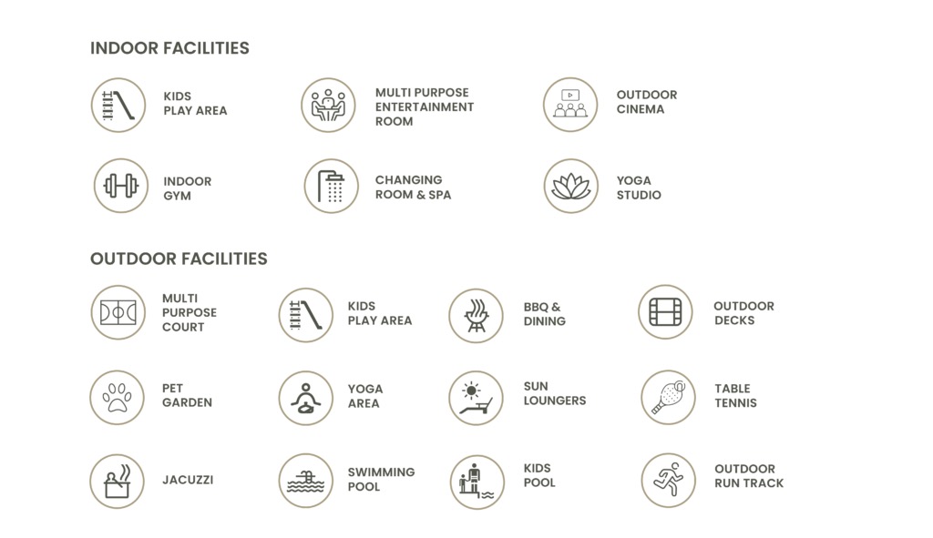 SOL Terra Casa shared podium lifestyle amenities, JVC District 11, Dubai