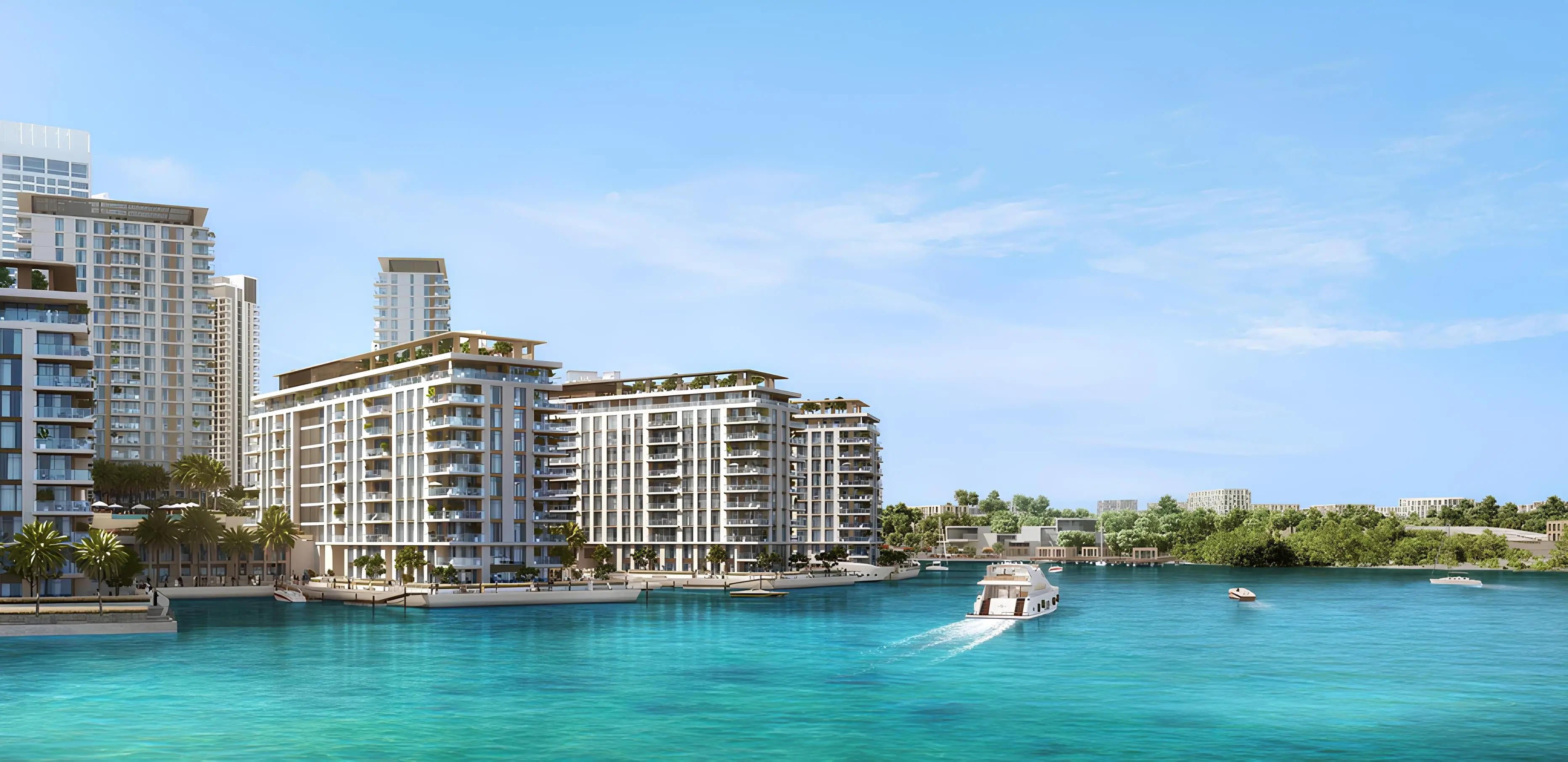 The Cove 2 landscaped promenade and leisure areas