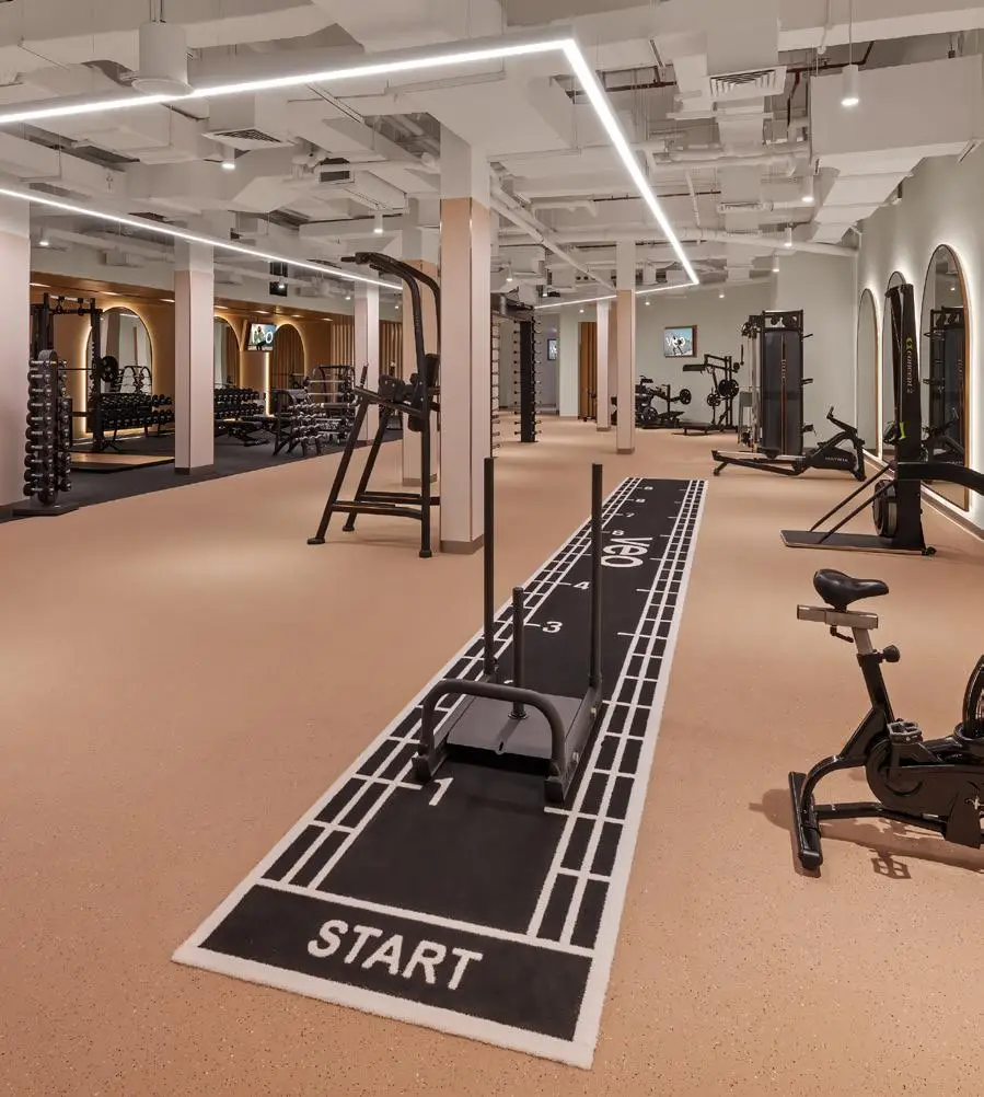Indoor gym at Vida Residences Hillside