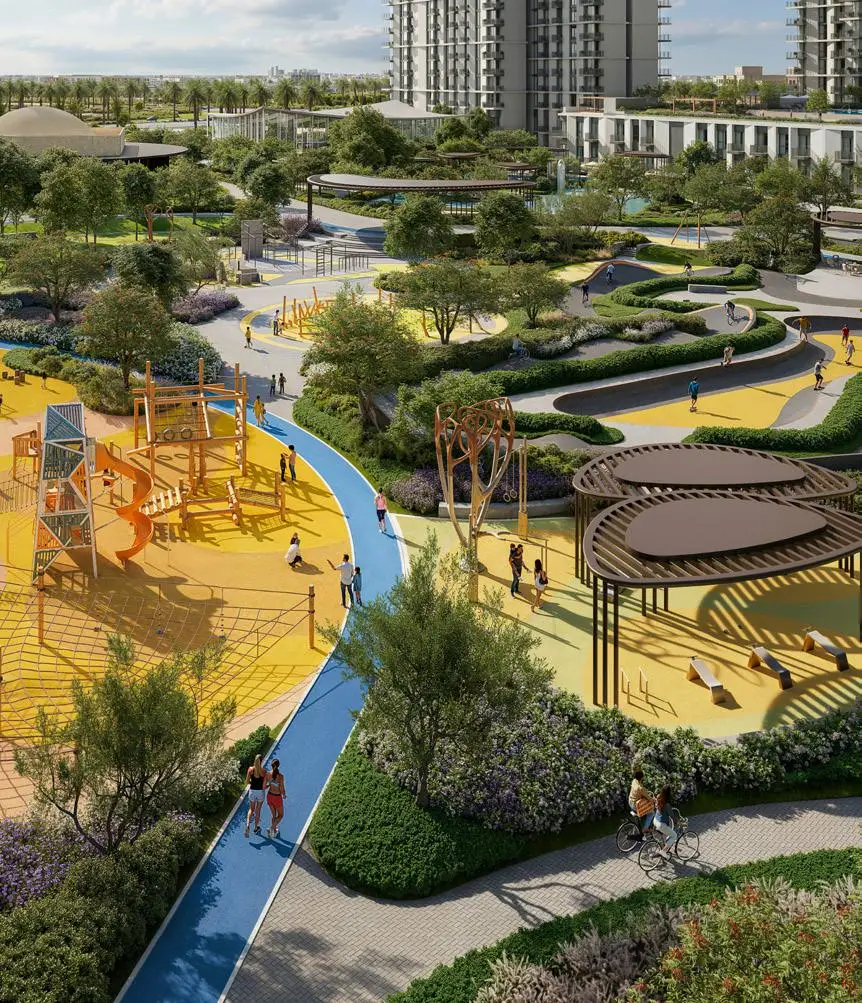Hillside Park recreation spaces beside Vida Residences Hillside